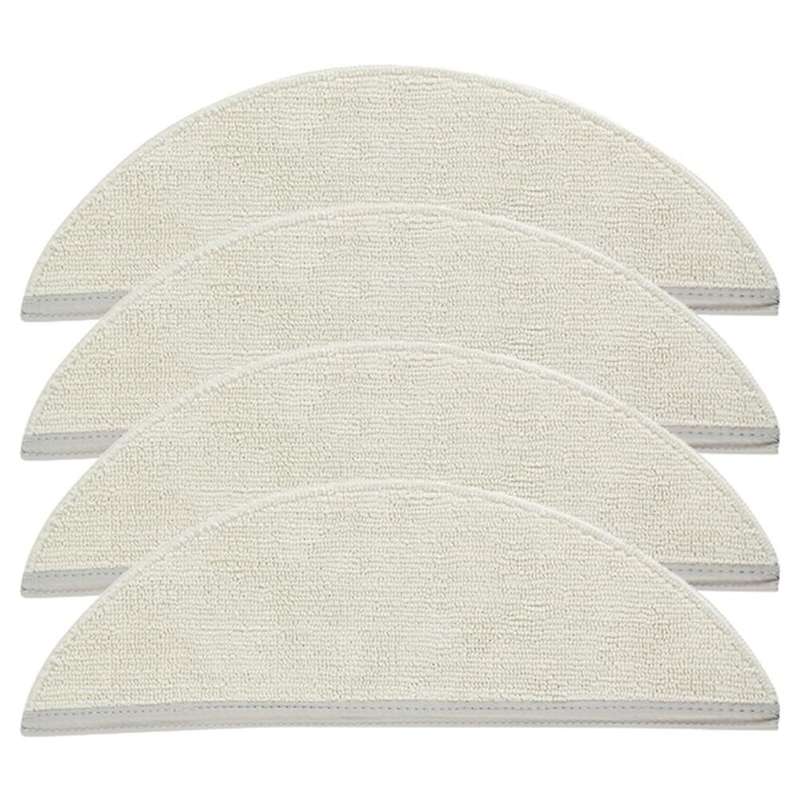 4pcs Mop Cloth Rag for Lydsto R1 Sweeping Mop Robot Vacuum Cleaner