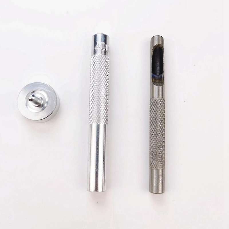 400pc 6mm 10 Colors Metal Eyelets Prong Snap Button Grommets Kit