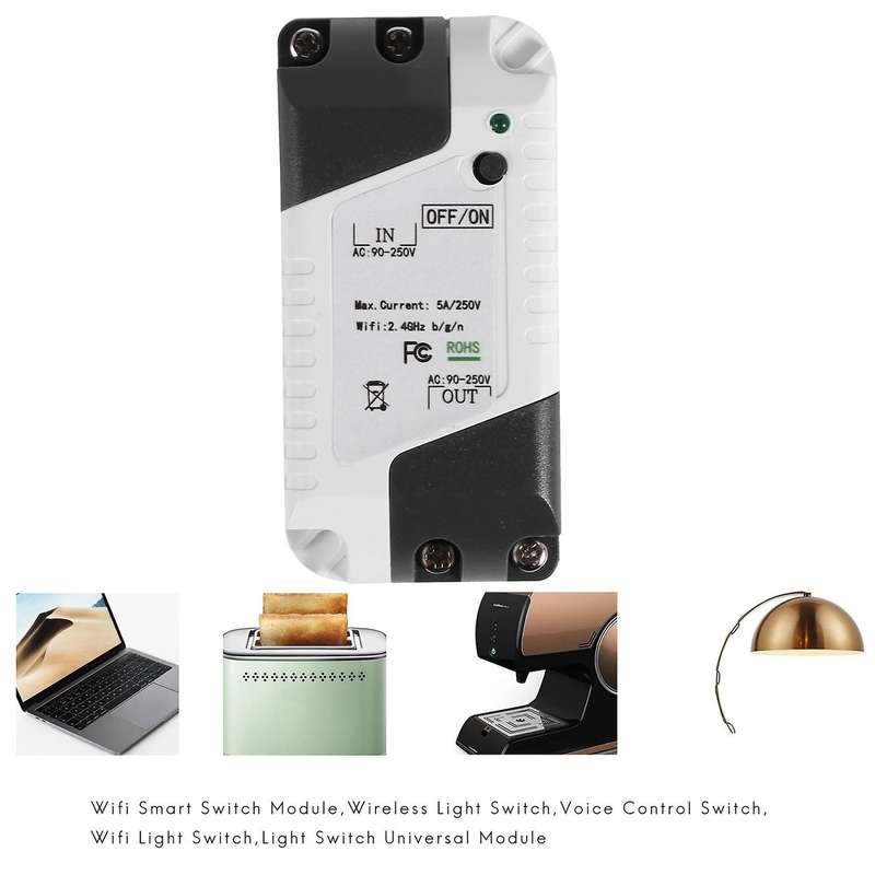 Smart Wifi Remote Light Switch Universal Module Relay(single Channel)