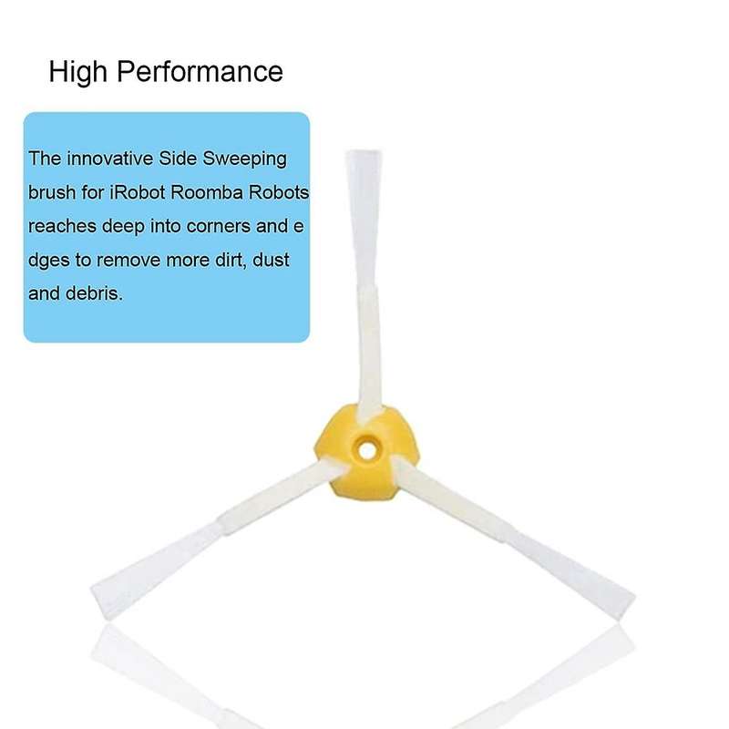 Replacement Parts Side Brushes Compatible for Irobot Roomba 500