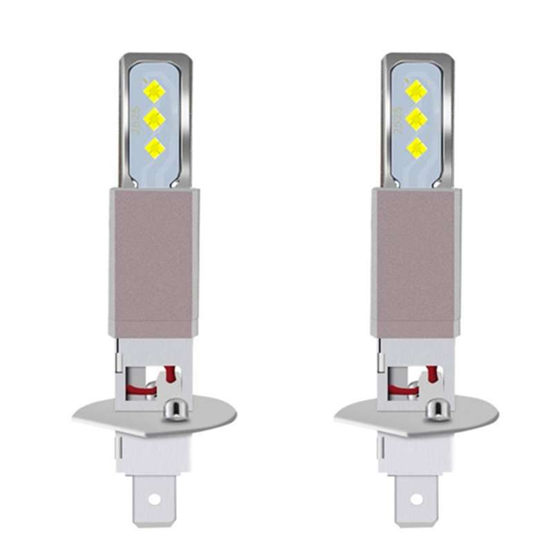 2pcs H1 Led Bulbs Motorcycle Headlight 20000lm 6000k White Light