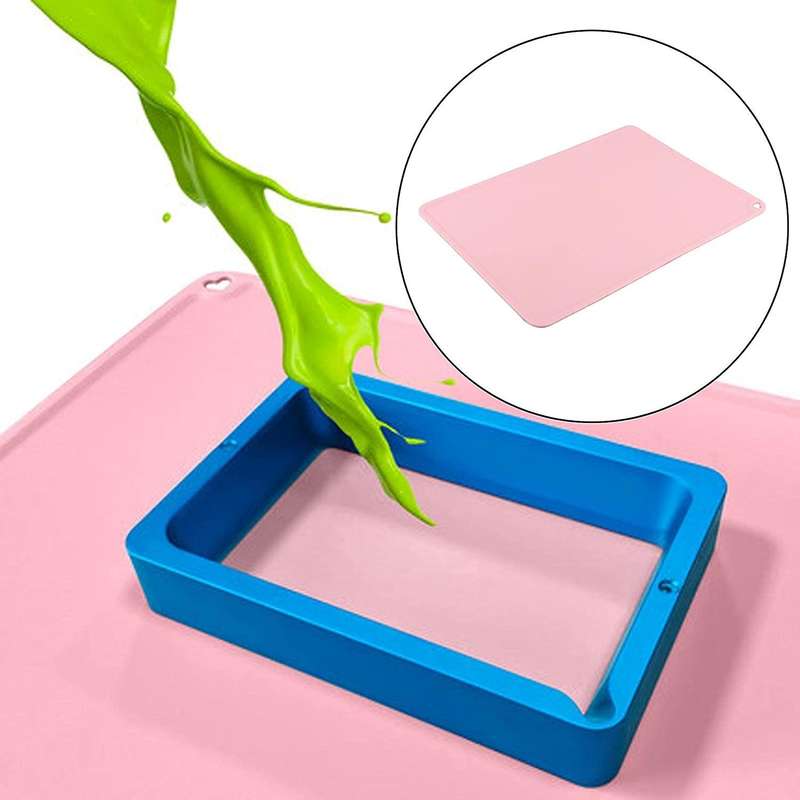 3d Printer 410 X 310mm Silicone Mat to Protect Work Surface - Pink