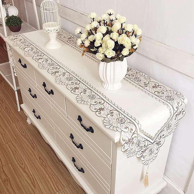 Tea Table Tv Cabinet Tablecloth Lace Banquet Decoration Tablecloth