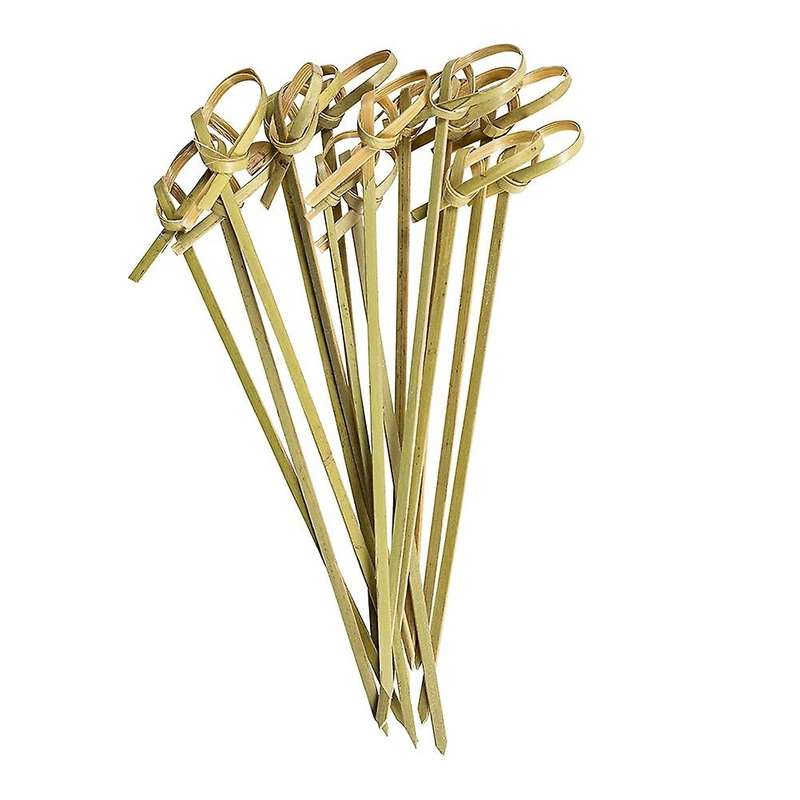 300pcs Bamboo Knot Picks Skewers, Cocktail Picks, Drinks Skewer