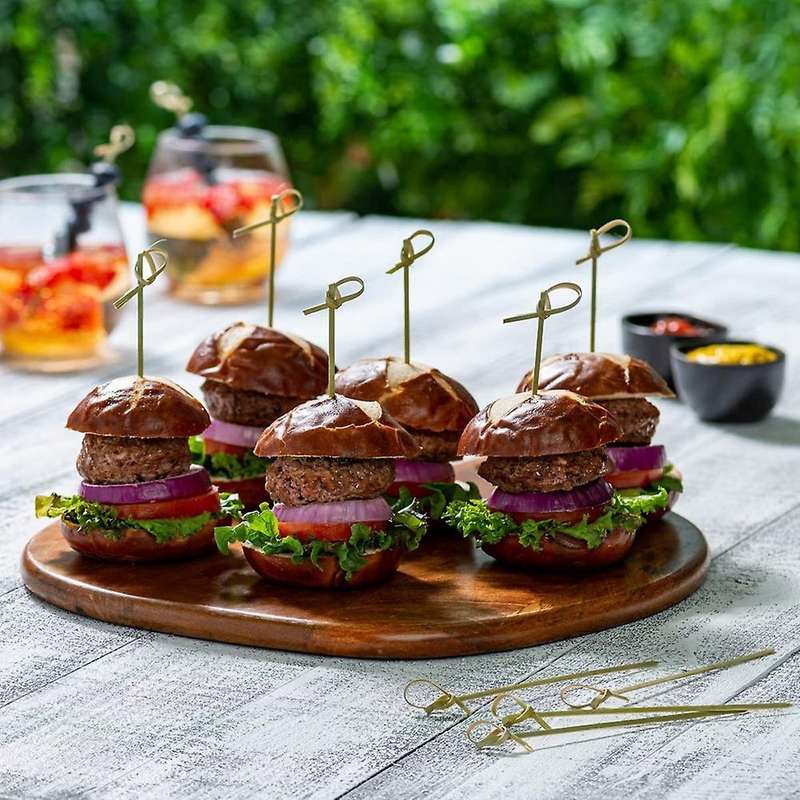 300pcs Bamboo Knot Picks Skewers, Cocktail Picks, Drinks Skewer