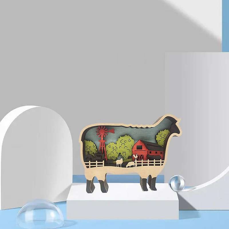 Farm Animals Desk Decoration,decorations for Home,wall(sheep )