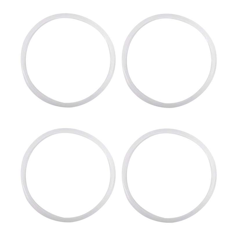 2 Pcs Rubber Gasket Seal Ring 20cm Inner Dia for 4l Pressure Cooker