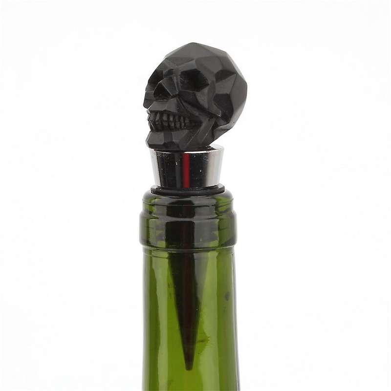 Halloween Skull Champagne Red Wine Bottle Stopper Kitchen Bar Tool