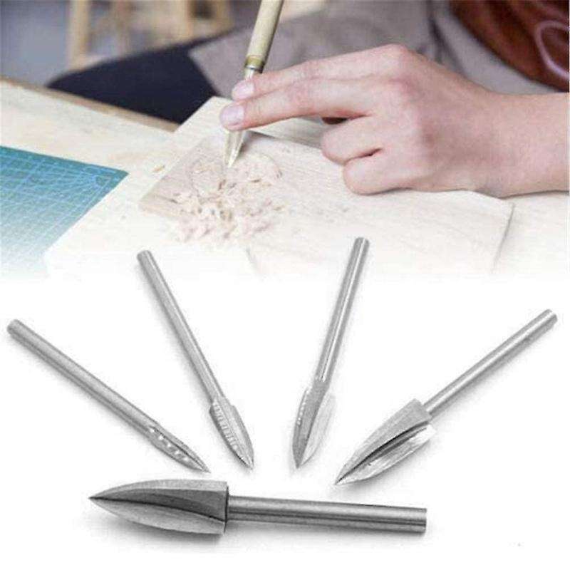 10 Pcs Engraving Drill Bit Set - with 3-8mm Drill Bit for Diy Carving