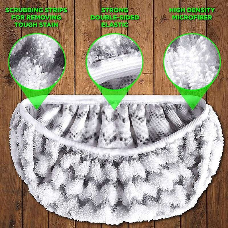 4pcs for Swiffer Sweepe Flat Mop Cloth Cover Wet and Dry Mop Head