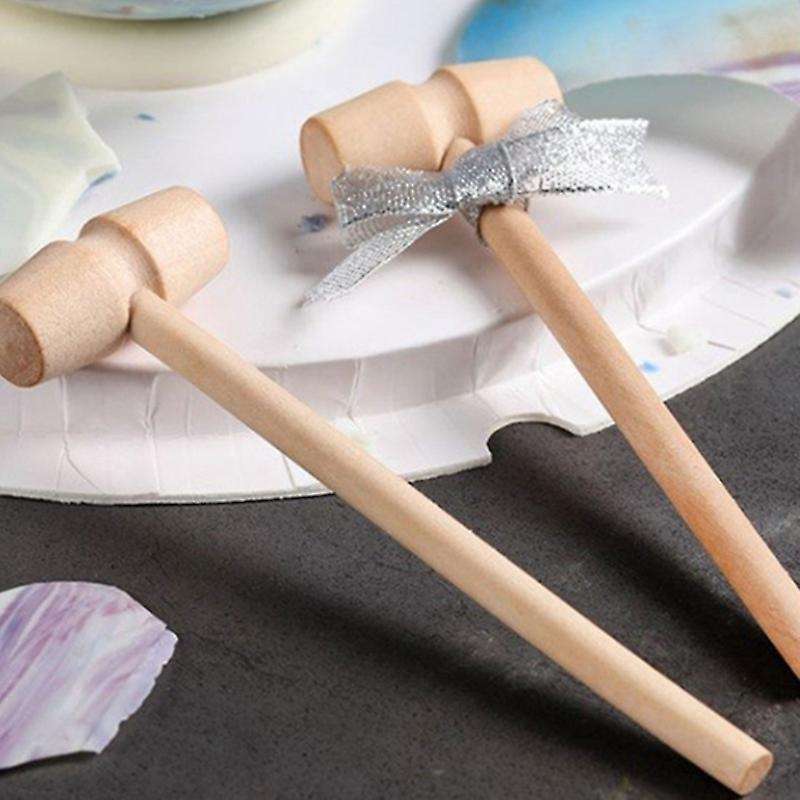 30pcs Mini Wooden Hammer for Lobster Crab and Other Shellfish,solid