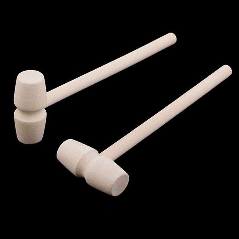 30pcs Mini Wooden Hammer for Lobster Crab and Other Shellfish,solid