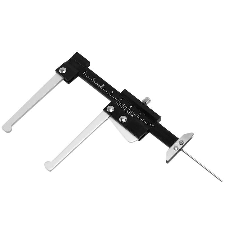 Disc Brake Rotor Caliper 0-60mm Gauge Gage Micrometer Measuring Tool