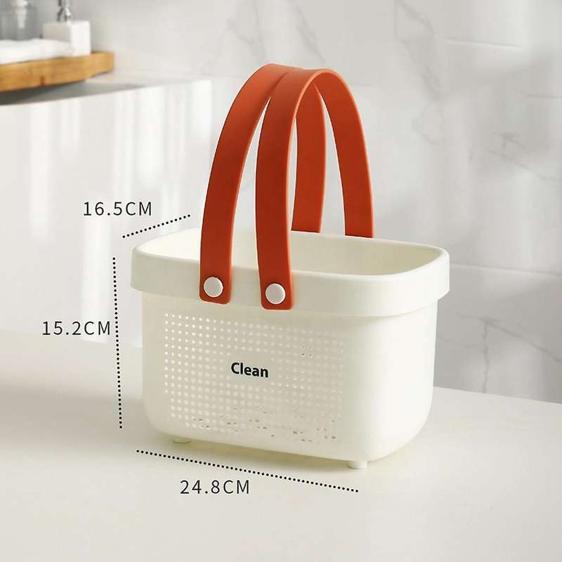 Bathroom Bathing Basket Washing Soap Cosmetic Shower Storage Basket B