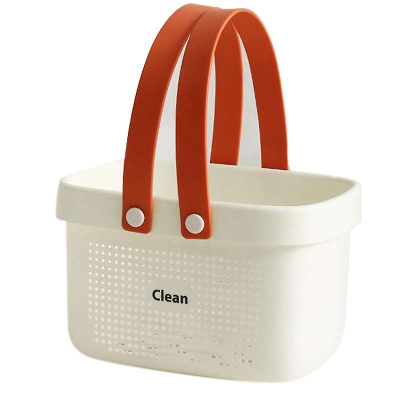 Bathroom Bathing Basket Washing Soap Cosmetic Shower Storage Basket B