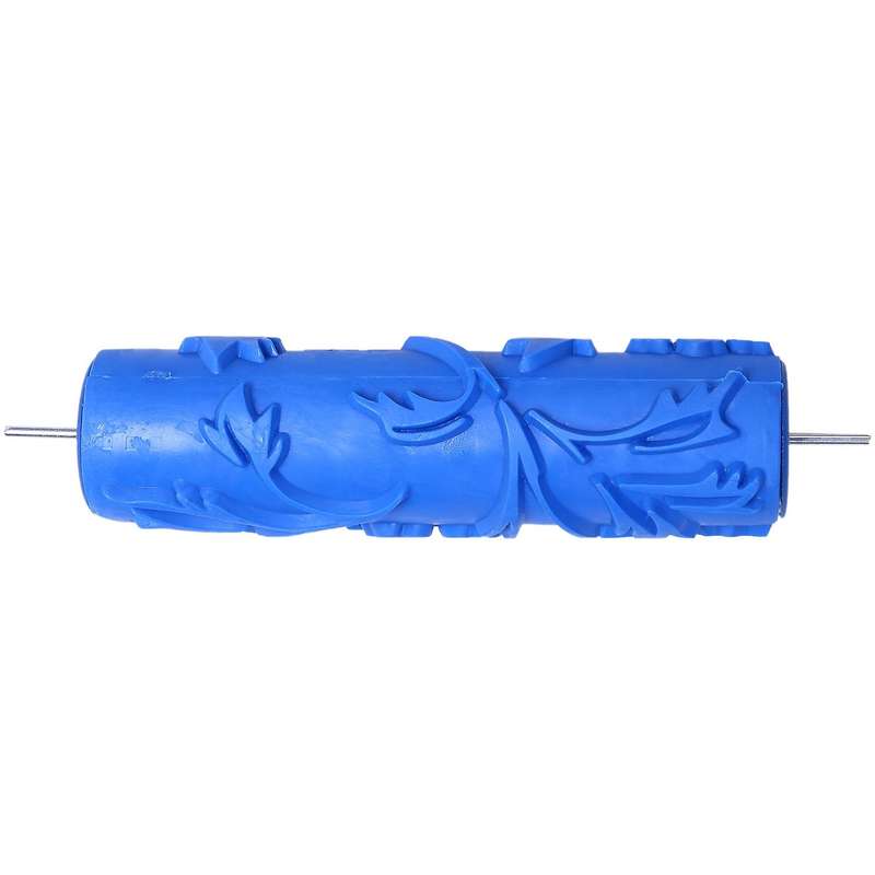 7 Inch 3d Rubber Wall Decorative Painting Roller Rose Roller,110c