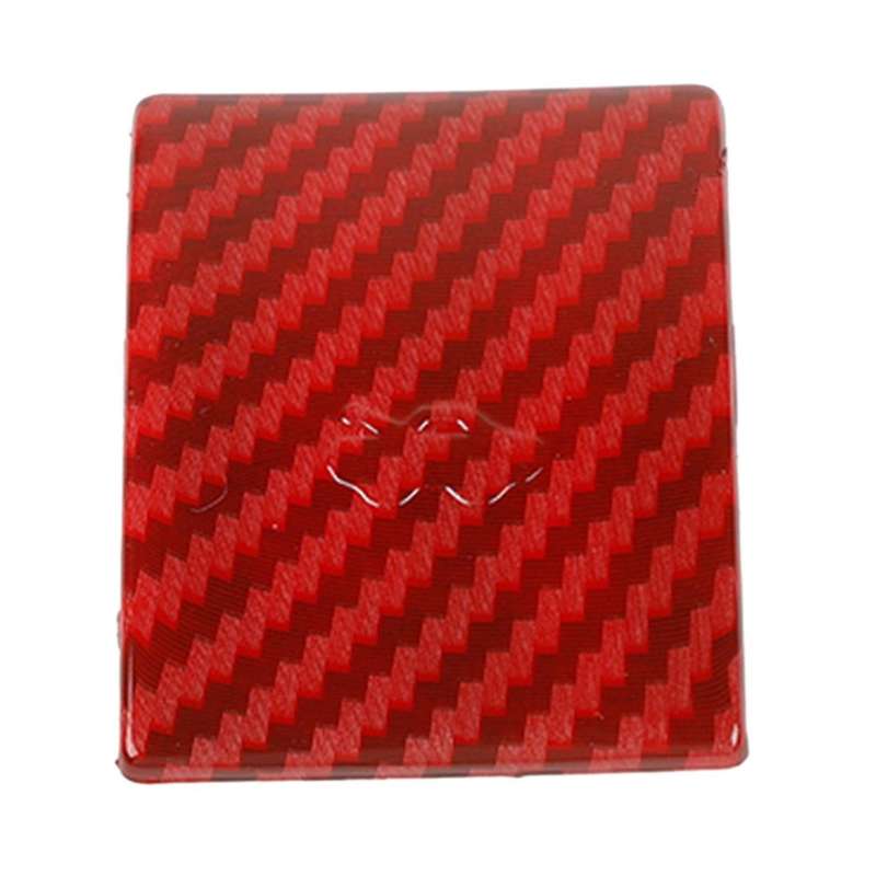 Front Cover Switch Trim for Dodge Ram 1500 2010-2017,red Carbon Fiber