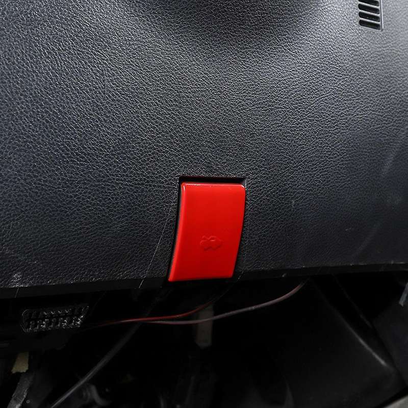 Front Cover Switch Trim for Dodge Ram 1500 2010-2017,red
