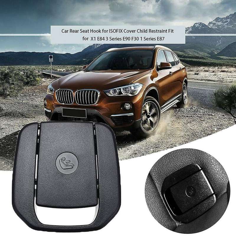 Car Rear Child Seat Fixing Isofix Anchor Cover for Bmw F30 F31 F22