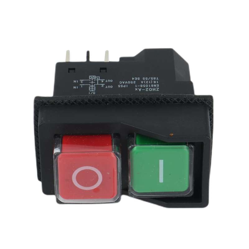 250v Magnetic On Off Switch Kld28 4 Pin Switch for Workshop Machines