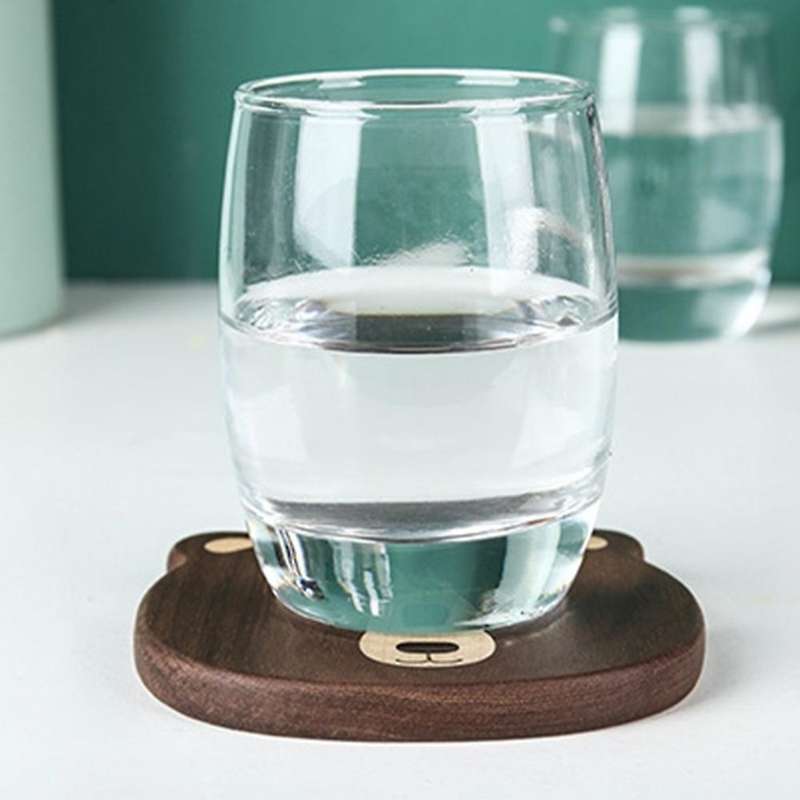 Dinner Plate Creative Mini Wooden Plate Japanese Coaster Placemat