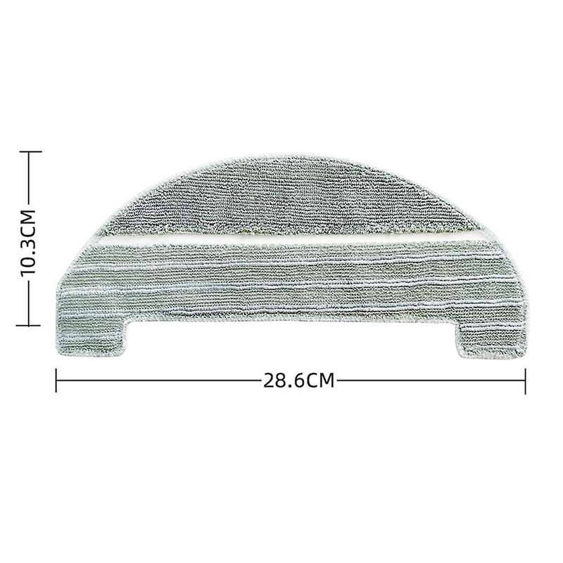 6pcs Mop Cloth Rag Replacement for Proscenic M8 Pro Robotic