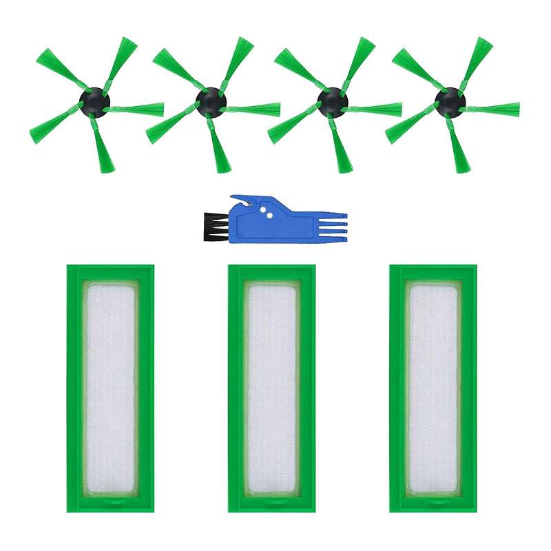 Filter Side Brush Kit for Vorwerk Kobold Vr200 Vr300 Vacuum Cleaner