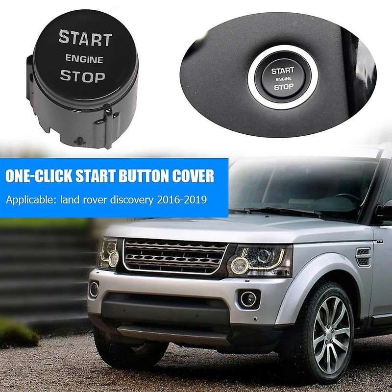 Stop Button Switch Push Button Cover for Land Rover Range Rover Black
