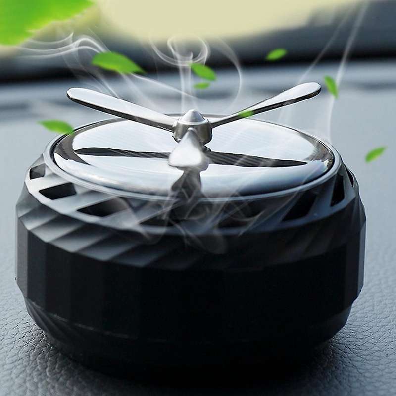 Car Solar Energy Perfume Solid Aromatherapy Ornaments Rotating