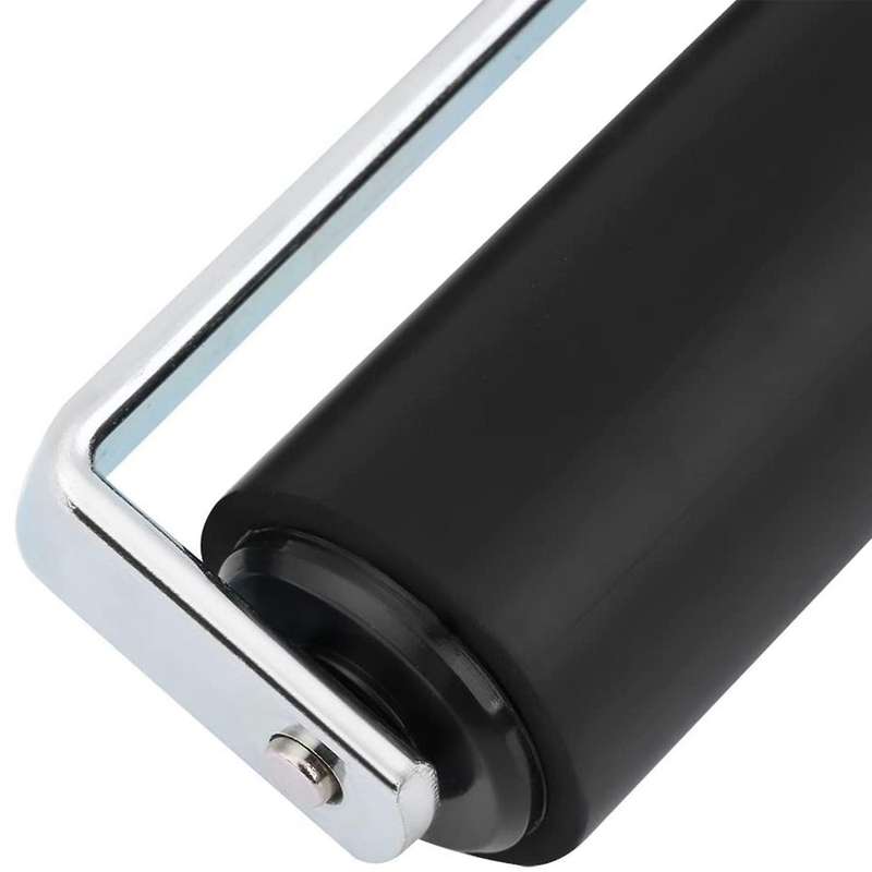 Rubber Roller Paste Roller Paint Roller Ink Tool, 8 Inch Roller