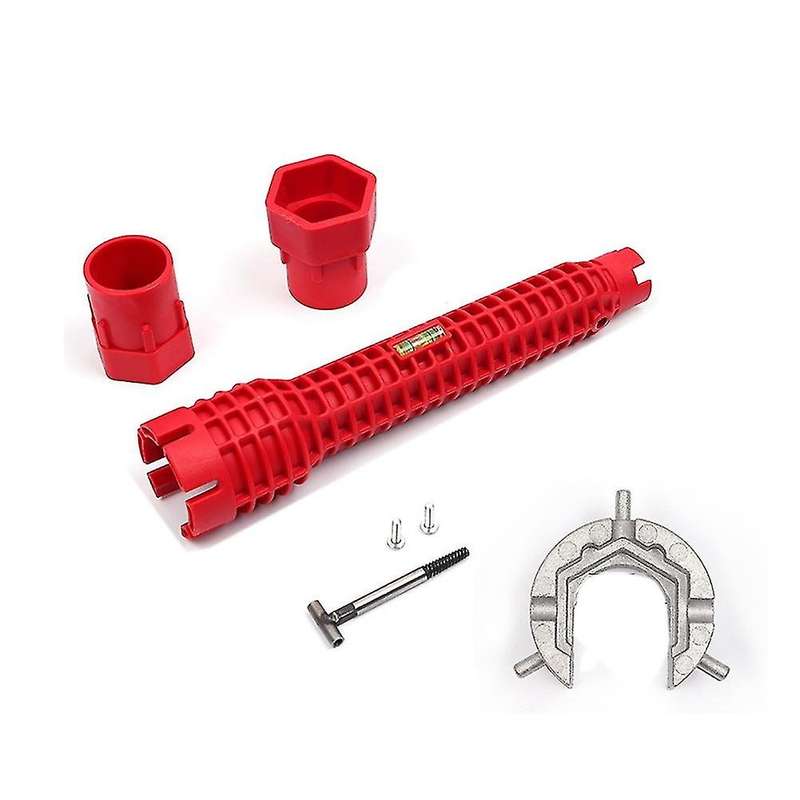 8-in-1 Non-slip Kitchen Repair Plumbing Tool Sink Wrench Faucet Key