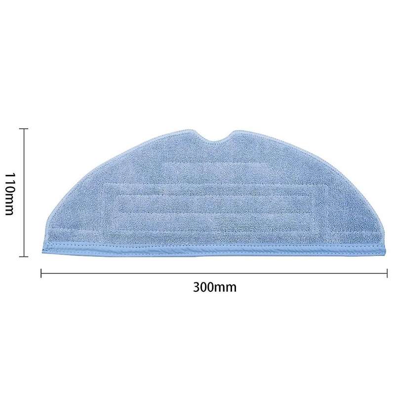 Replacement Microfiber Mop Clothes Cleaning Pads for Roborock T7s T7s