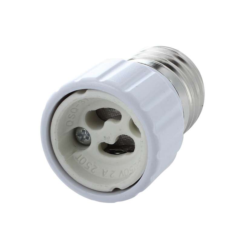 E27 to Gu10 Lamp Light Bulb Base Socket Converter Adaptor 5 Pack