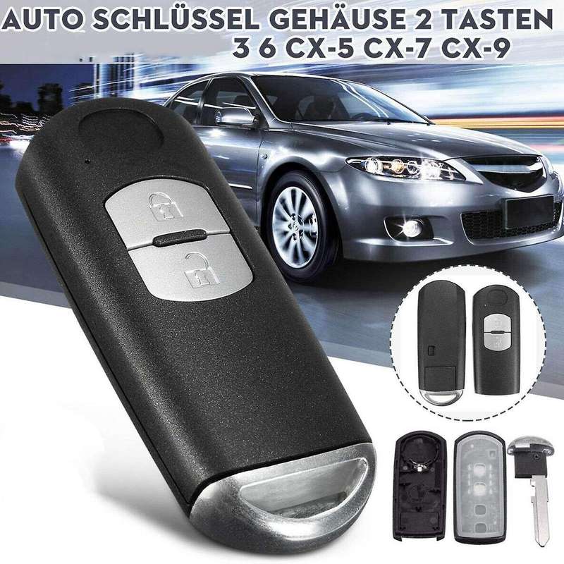 For Mazda 3 Cx-3 Cx-5 Remote Control Car Key Cover Shell Case