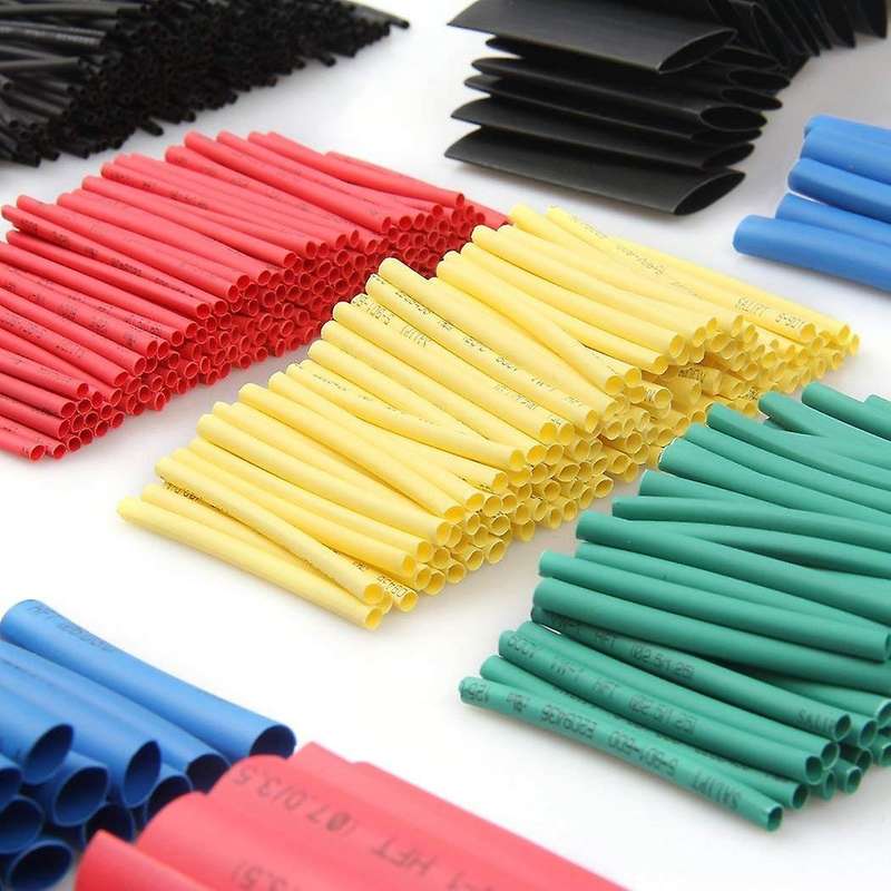 750 Pieces Heat Shrink Tubing,cable Insulated Sleeving Tubes,5 Colors