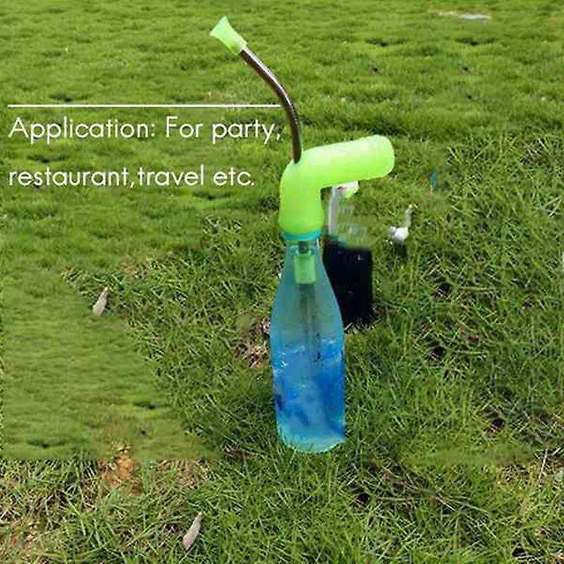 Beer Snorkel, Double Beer Snorkel, Beer Dispenser Black