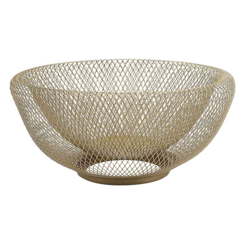 Wrought Iron Fruit Basket Double Layer Nordic Style Storage Plate