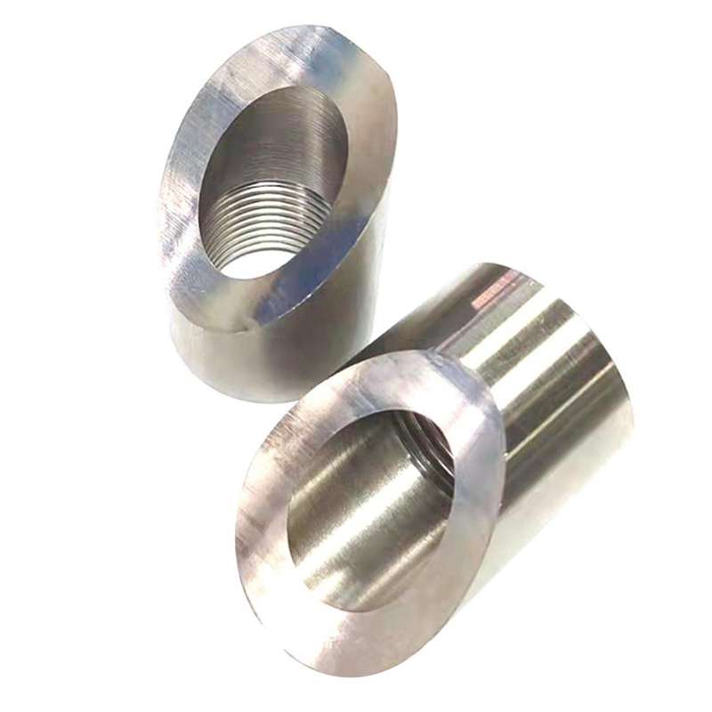 2 Pcs 45 Degree Curve Notched Nut Bung M18 X 1.5mm O2 Oxygen Sensor
