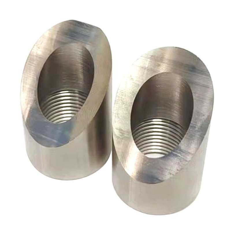 2 Pcs 45 Degree Curve Notched Nut Bung M18 X 1.5mm O2 Oxygen Sensor