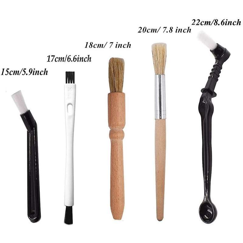 Coffee Brush Set Espresso Brush Kit,wooden Coffee Grinder Machine