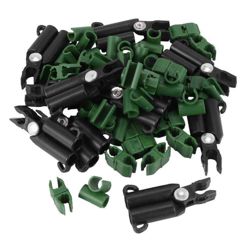 Adjustable Plant Trellis Connector Stakes Clip for Gardening Stakes
