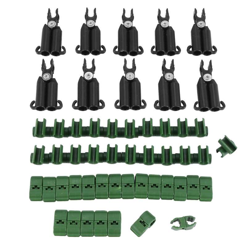 Adjustable Plant Trellis Connector Stakes Clip for Gardening Stakes
