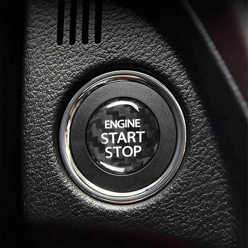 For Suzuki Vitra Alivio Kizashi Alto Start Stop Button Cover Sticker