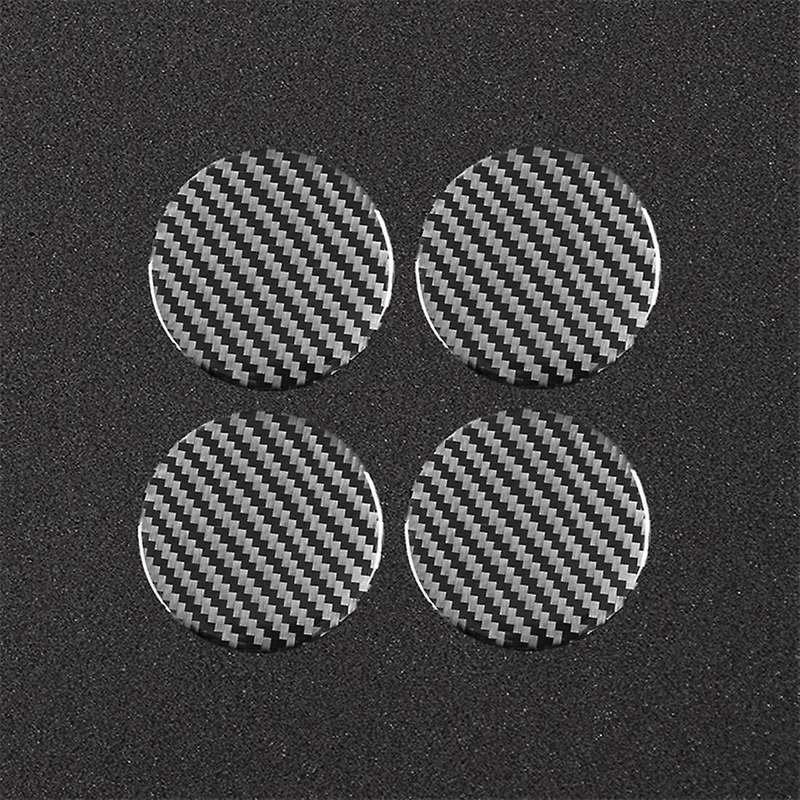Car Tire Mark Stickers for Tesla Model X 2014-2022 Carbon Fiber