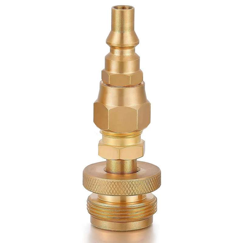 Propane Disposal Adapter with 1/4inch Quick Connect Disconnect Plug