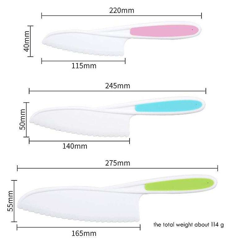 Kids Cooking Supplies Knife Cutting Board/lettuce and Salad Knives