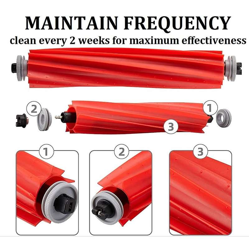 7pcs Accessories Kit for Roborock Hepa Filter Main Side Brush