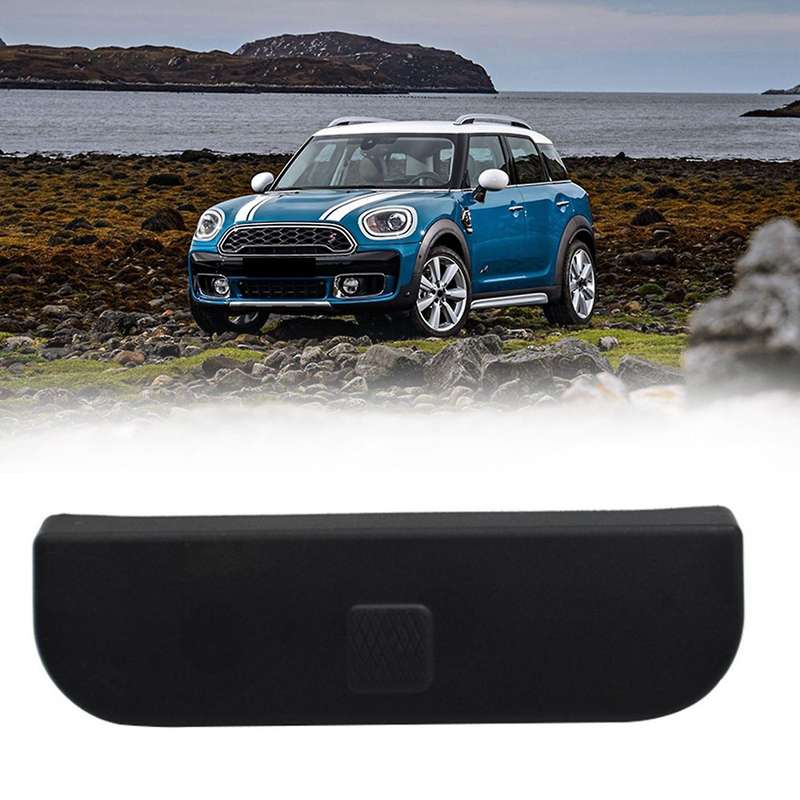 2x Car Tailgate Handle Switch Cover Button Cap For-bmw Mini R56 R27