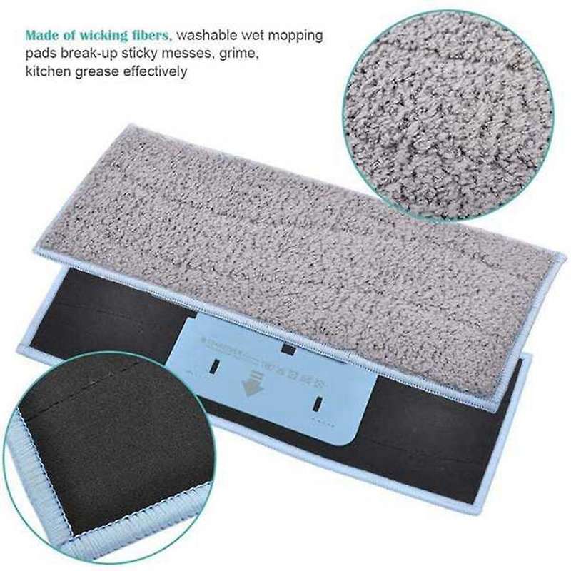 6pcs for Irobot Roomba Braava Jet M6 Mop Dry Cloth Rag Kit Annex