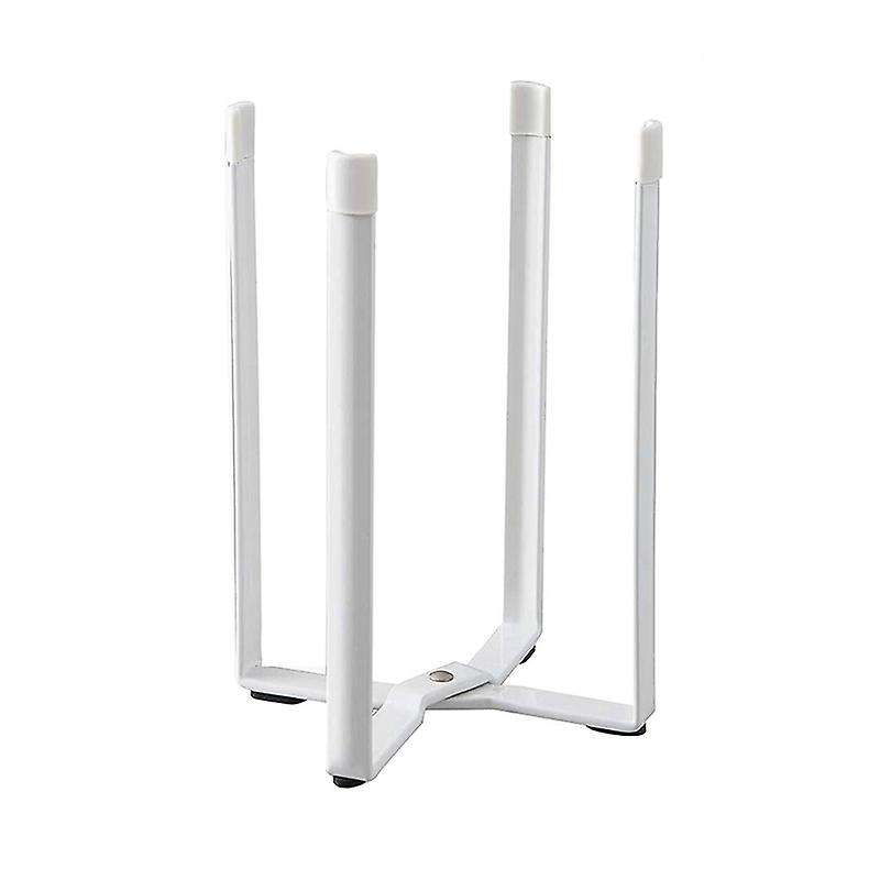 Plastic Bags Holder for Bottles, Cups and Wine Glass Baggy Rack-white